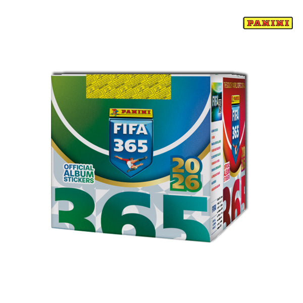 Panini FIFA 365 2026 Album + 1 Box (50 Packets)