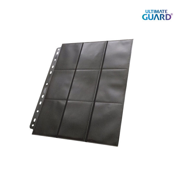 Ultimate Guard 18-Pocket Page Side-Loading Black - 1 sheet