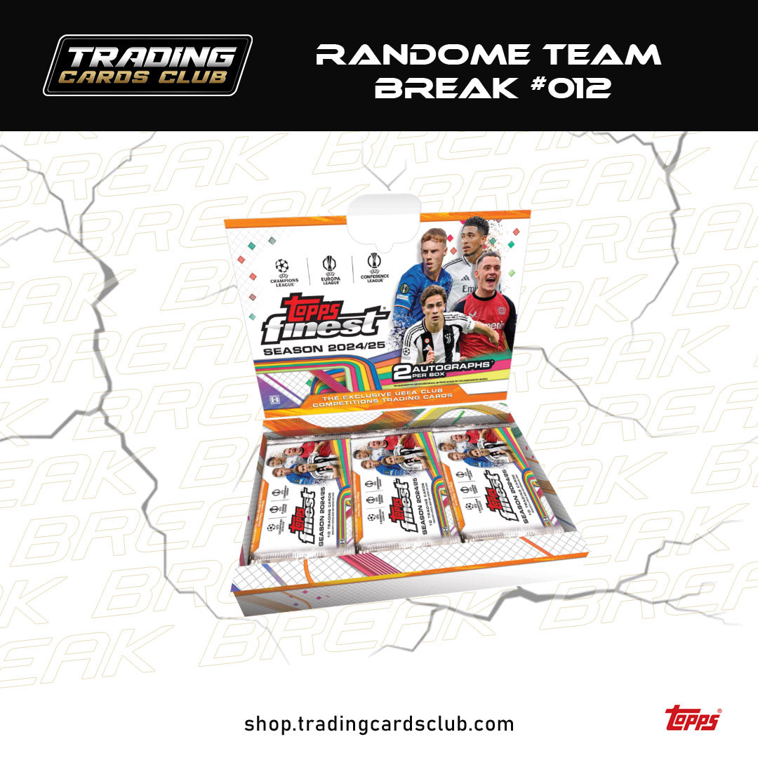 LIVE BREAK #012 - 24/25 Topps Finest UCC (1x hobby box) - Randome Break