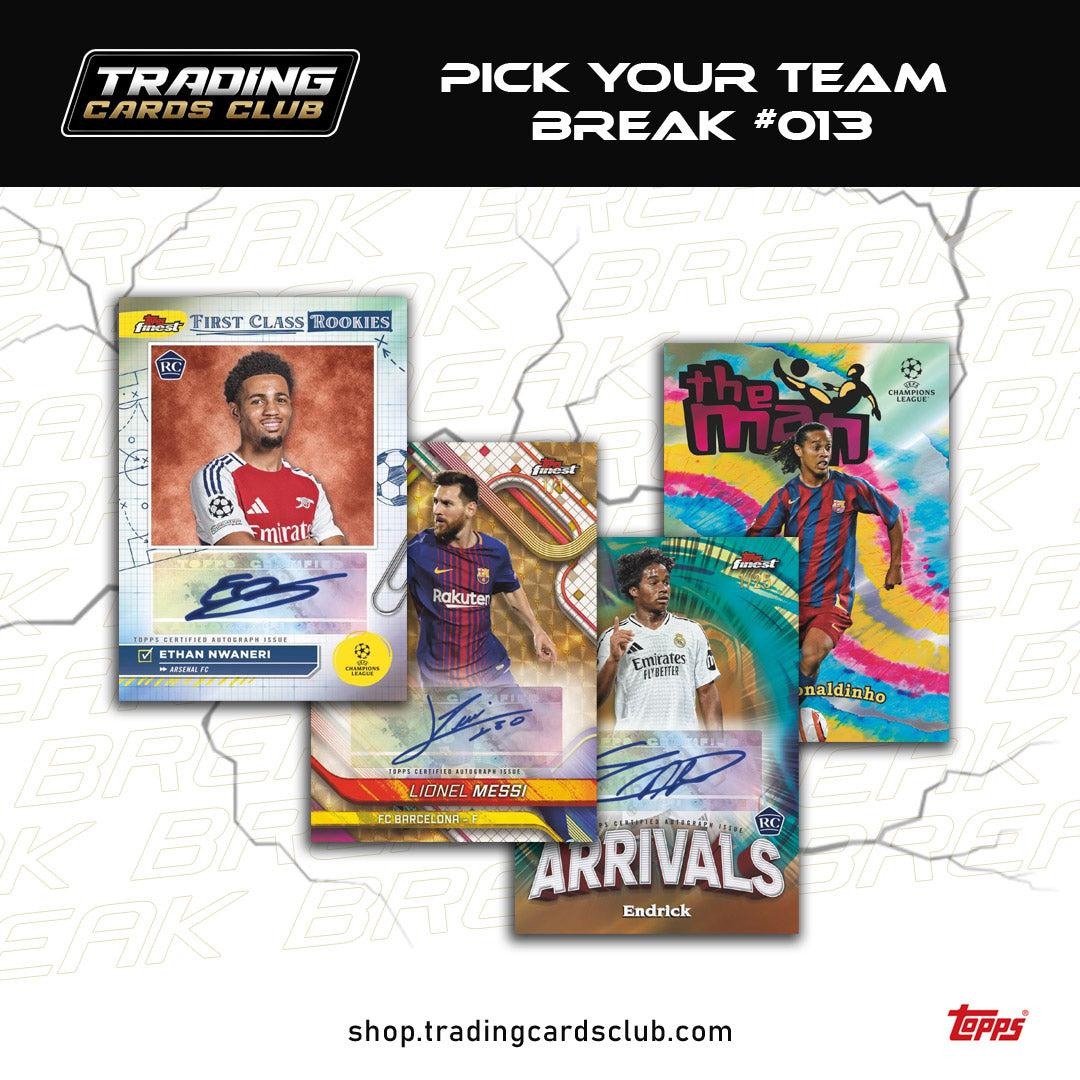 LIVE BREAK #013 - 24/25 Topps Finest UCC (1x hobby box) - Odaberi tim