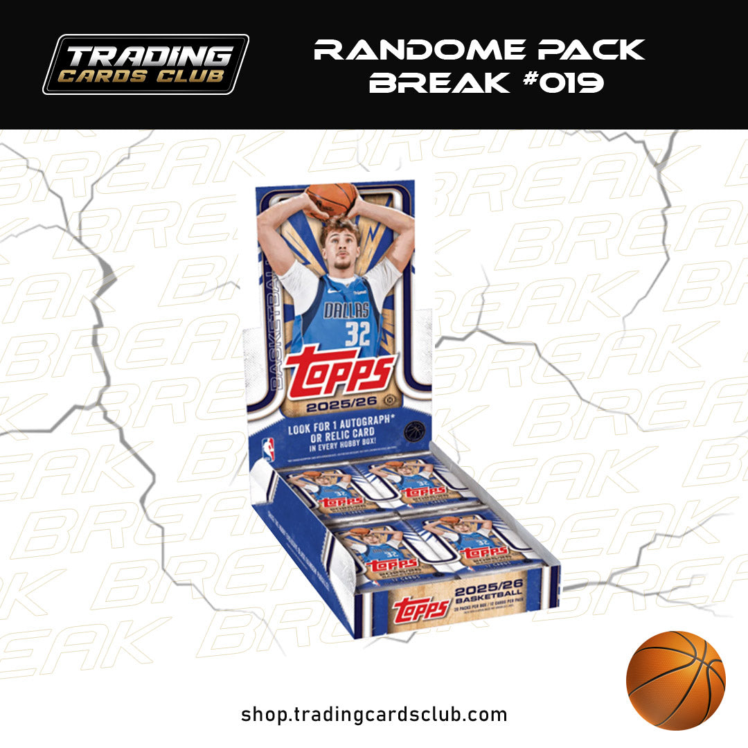 LIVE BREAK #019 - 25/26 Topps NBA Basketball Hobby Box - Randome Pack Break