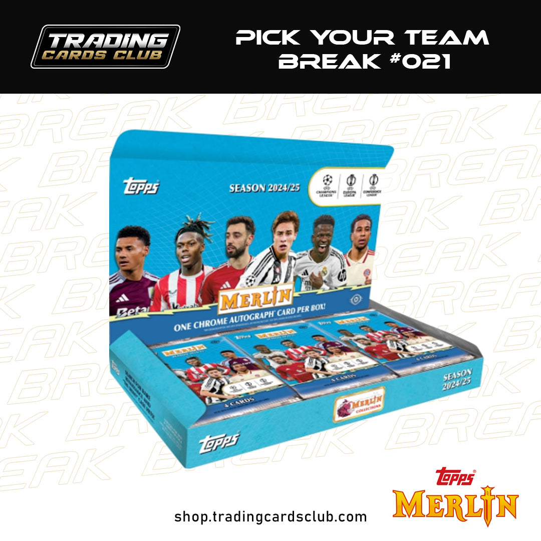 LIVE BREAK #021 - 24/25 Topps Merlin Hobby Box - Pick Your Team