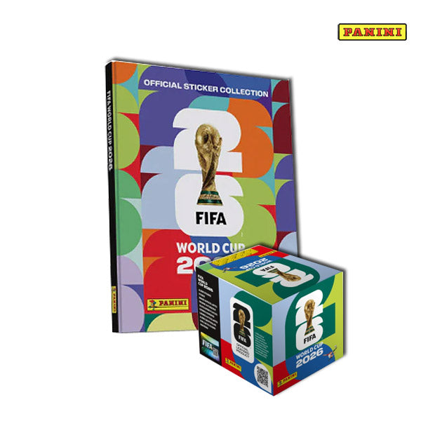 FIFA WORLD CUP 2026 Sticker box + Hard Cover Album