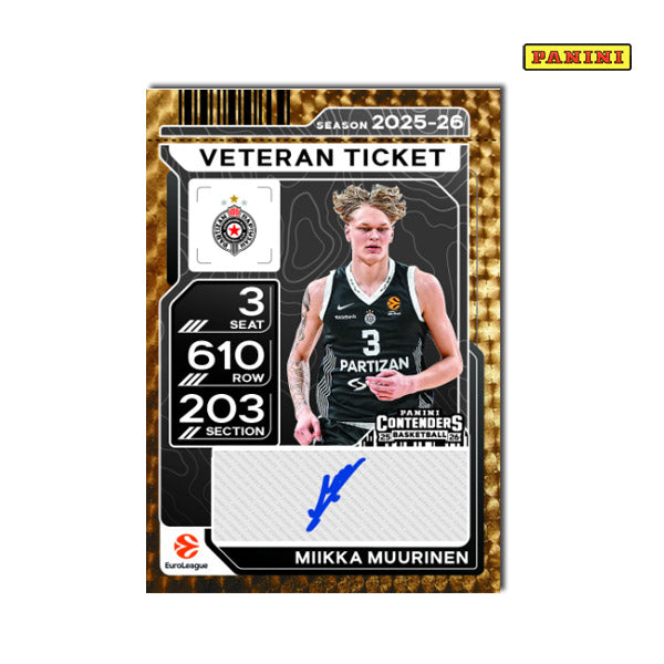 Panini Contenders EuroLeague 25-26 Hobby Box