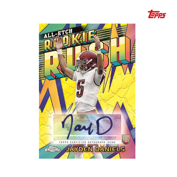 2024 Topps Chrome Football Hobby Box