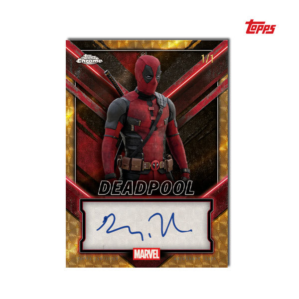 Topps Chrome Deadpool 2025 Value Box