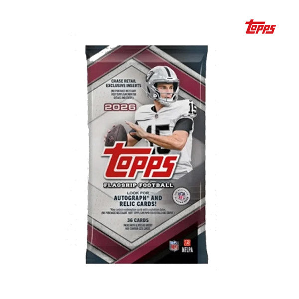 Topps Flagship Football NFL 2026 - Fat Pack