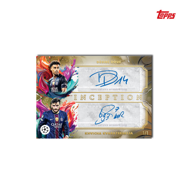 Topps Inception UEFA Club Competitions 2025/26