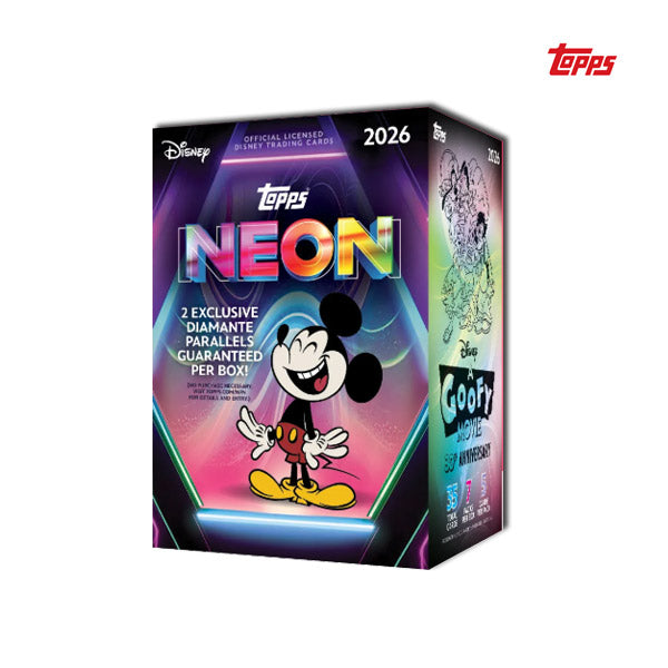 Topps Disney Neon 2026 Value Box
