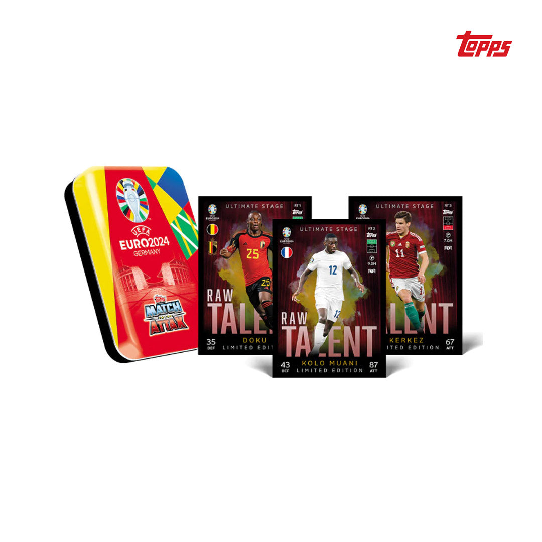 EURO 2024 Match Attax Mini Booster Kutija - Raw Talent