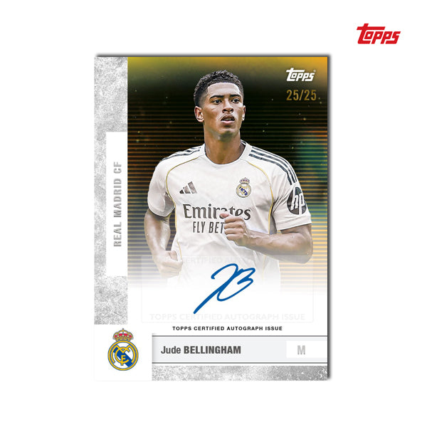 Topps Real Madrid Team Set 2025-26