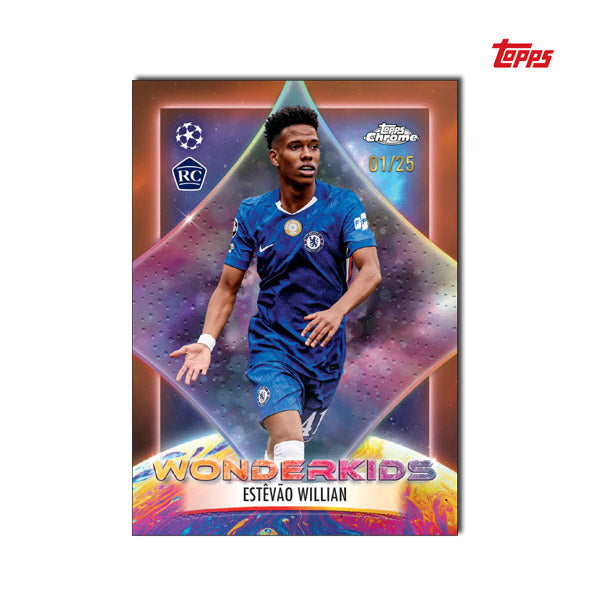 Topps Chrome UEFA Club Competitions 2025-26 – Hanger Box