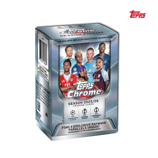 Topps Chrome UEFA Club Competitions 2025-26 – Value Box