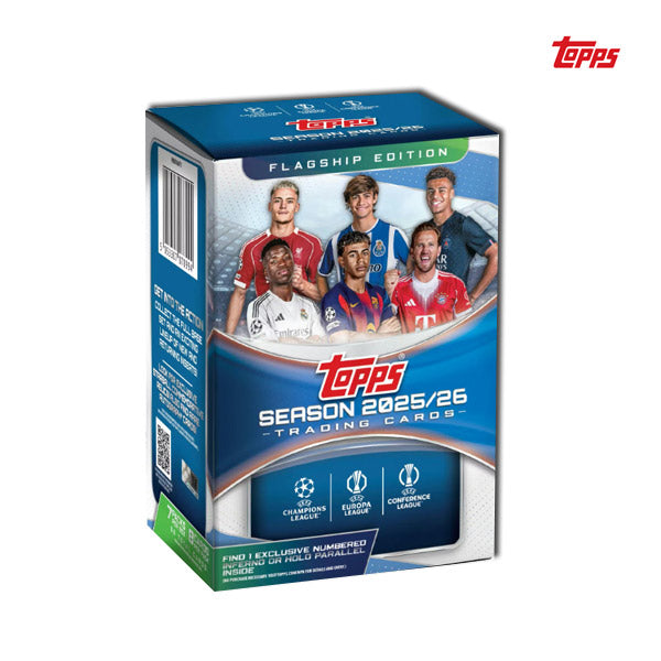 Topps UEFA Club Competitions 2025-26 Value Box