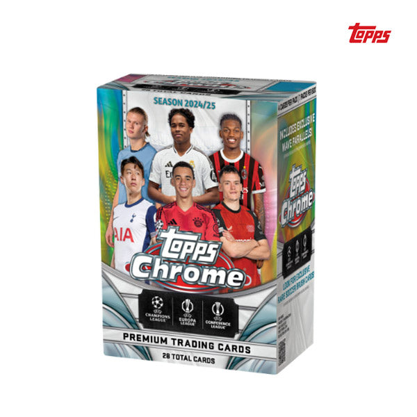Topps Chrome UEFA Club Competitions 24/25 Value Box