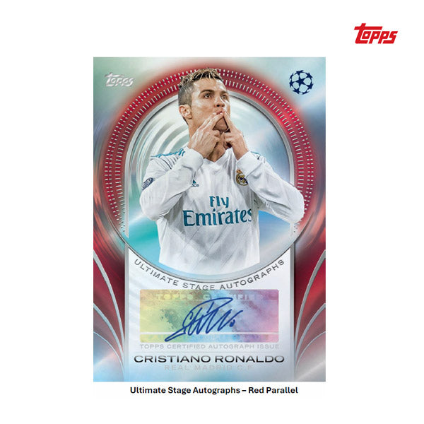 Topps UEFA Club Competitions 2024/25 Hanger box