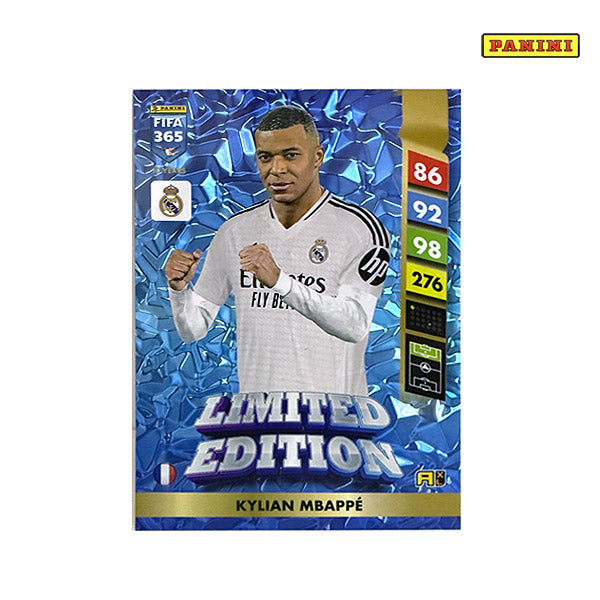 Kylian Mbappe Limited Edition Card AXL - Panini Adrenalyn XL FIFA 365 2025