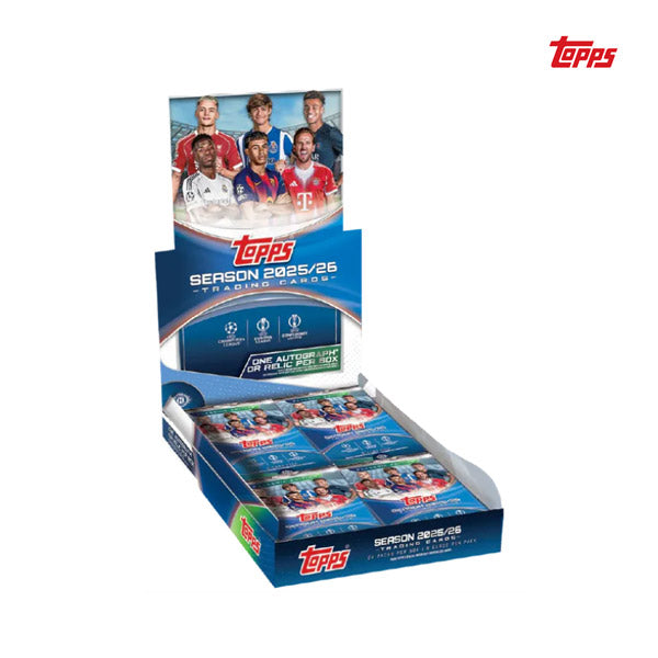 LIVE BREAK #025 - Topps UEFA Club Competitions 2025-26 Hobby Box - Pick Your Team
