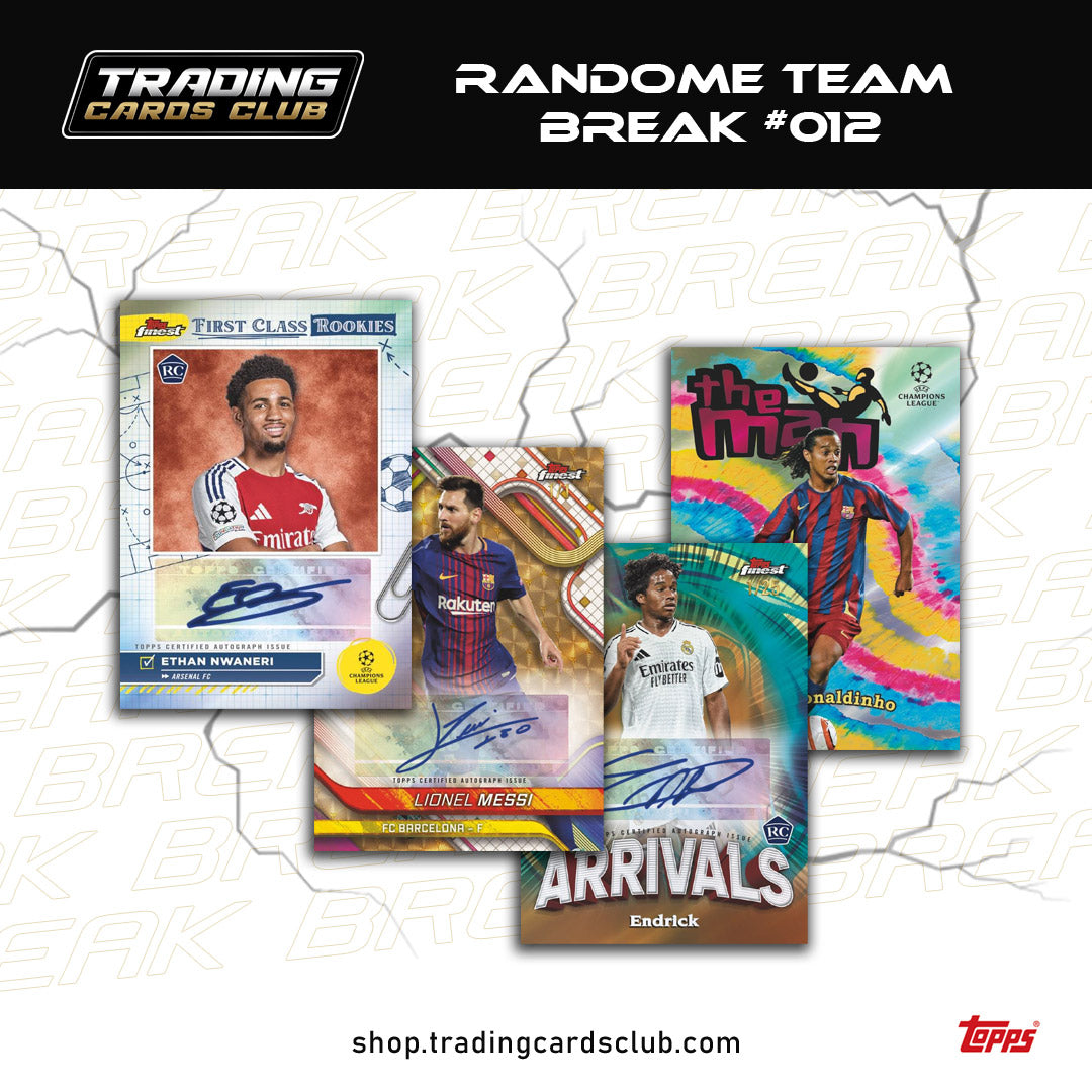 LIVE BREAK #012 - 24/25 Topps Finest UCC  (1x hobby box) - Randome Break