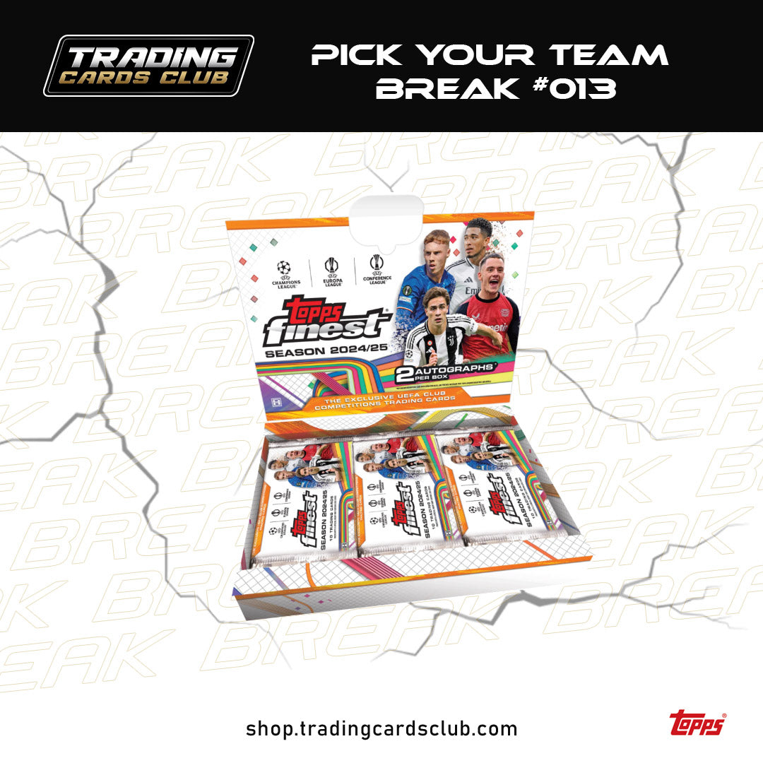 LIVE BREAK #013 - 24/25 Topps Finest UCC (1x hobby box)  - Pick Your Team