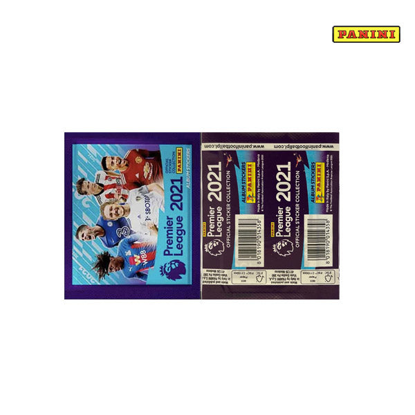 Panini Premier League 2021 sticker packet (lot 4 versions)