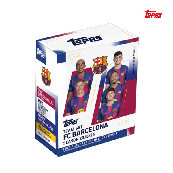 2025-26 Topps FC Barcelona Team Set