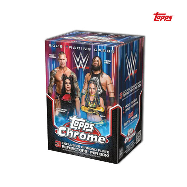 Topps Chrome WWE 2026 Value Box