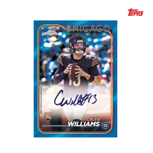 2024 Topps Chrome Football NFL Hobby Box