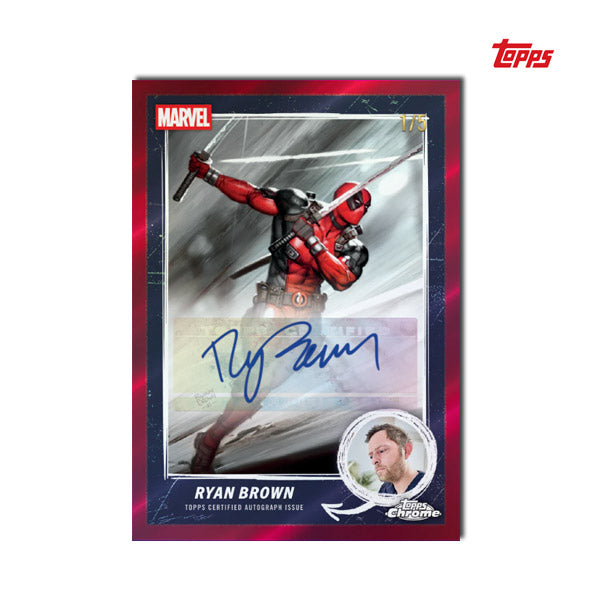 Topps Chrome Deadpool 2025 Value Box