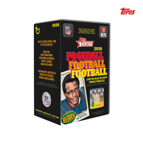Topps Heritage Football 2026 - Value Box
