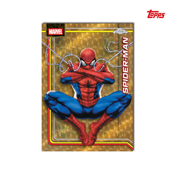 Topps Chrome Marvel Comics 2026 Value box
