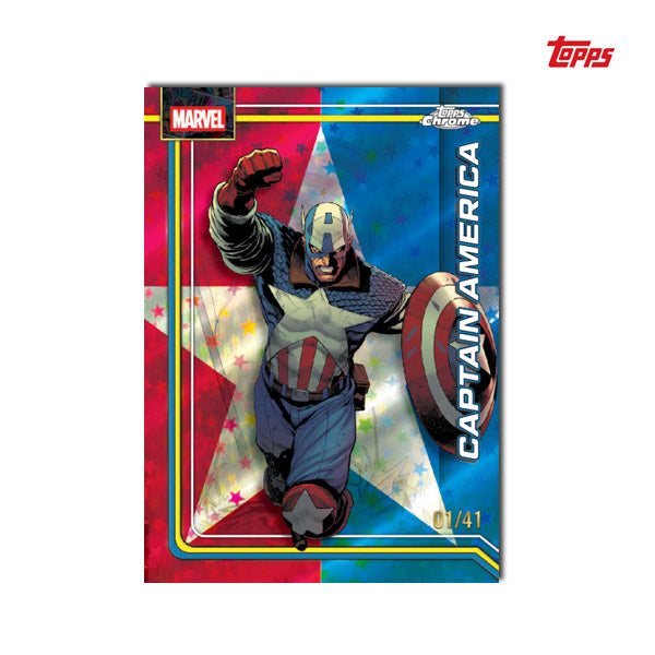 Topps Chrome Marvel Comics 2026 Value box