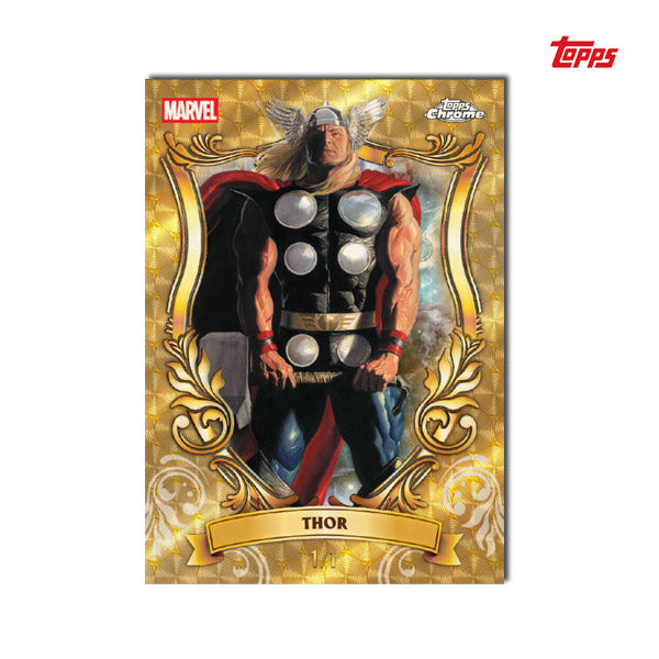 Topps Chrome Marvel Comics 2026 Value box