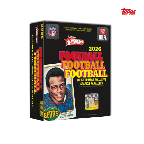 *PREDNARUDŽBA* Topps Heritage Football 2026 - Mega Box