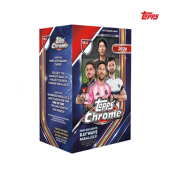 Topps Chrome Major League Soccer (MLS) 2026 - Value Box