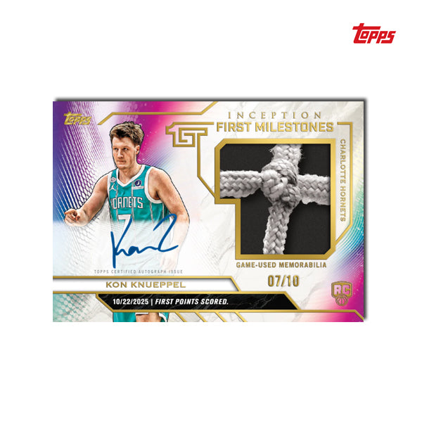 Topps Inception Basketball Hobby Box 25/26