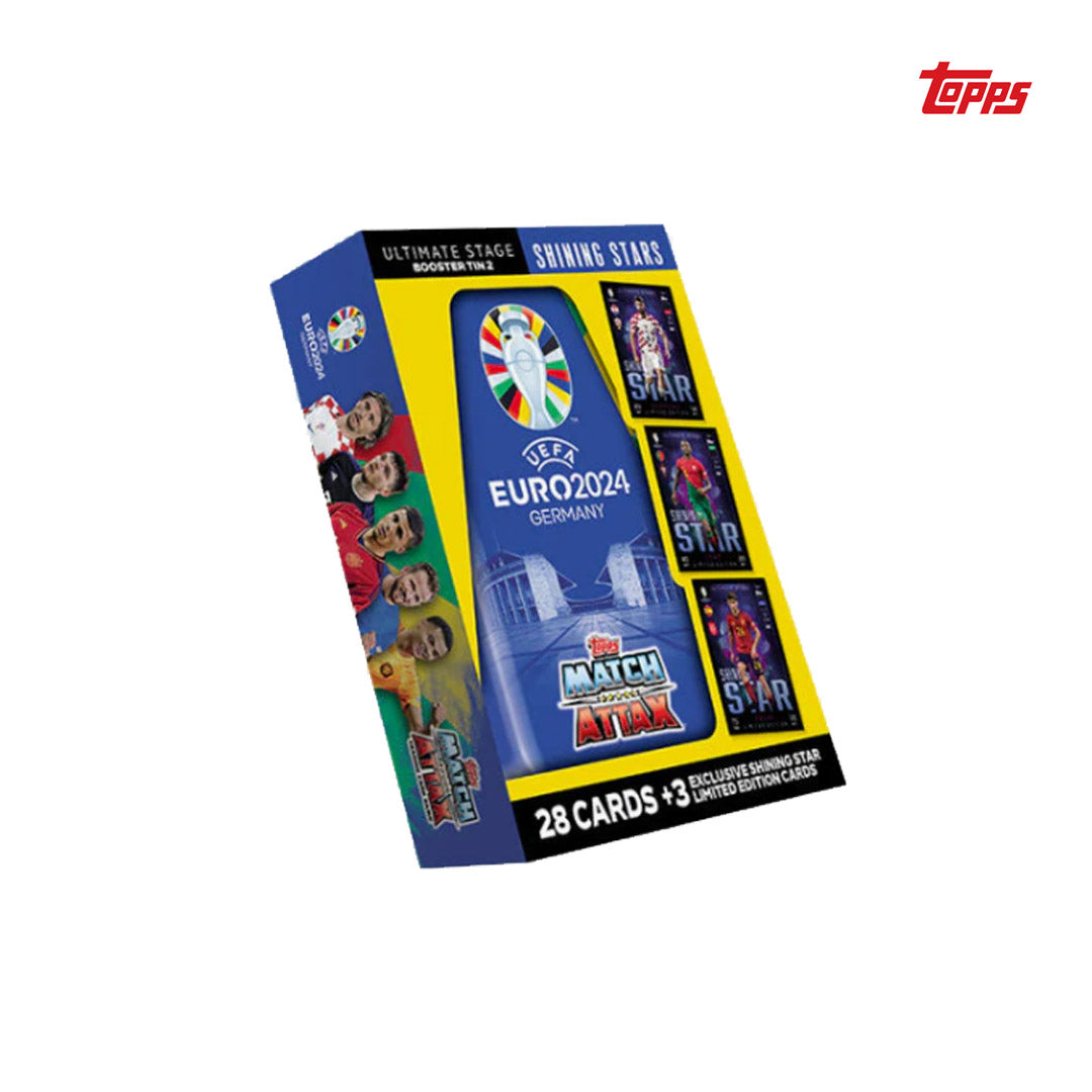 Topps Match Attax UEFA Euro 2024 - Mini Booster Tin  - Shining Stars