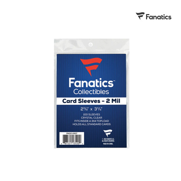 Fanatics Collectibles Soft Card Sleeves (100 ct)