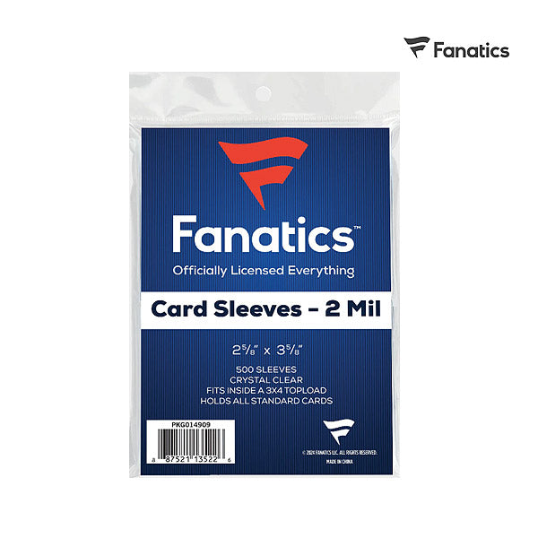 Fanatics Collectibles Soft Card Sleeves (500 ct)