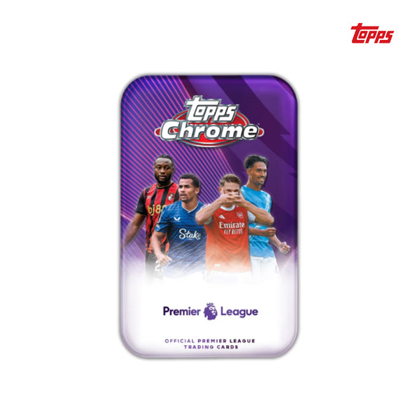 Topps Chrome Premier League 2026 Chrome tin