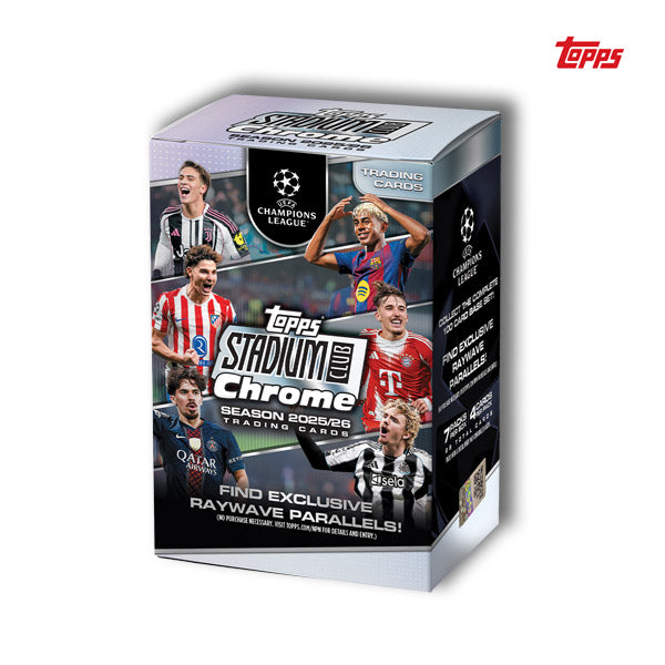 *PREORDER* Topps Stadium Club Chrome UCL 25-26  – Value Box