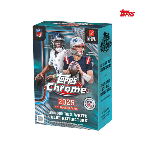 Topps Chrome Football 2025 Value Box